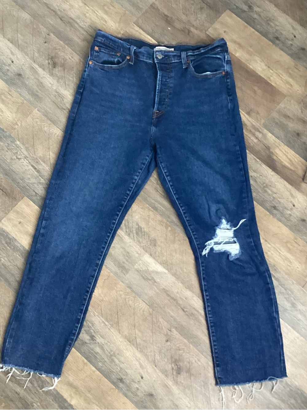 Levis wedgie straight Blue